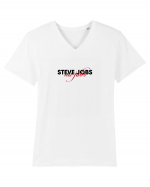 Steve Jobs - no jobs Tricou mânecă scurtă guler V Bărbat Presenter