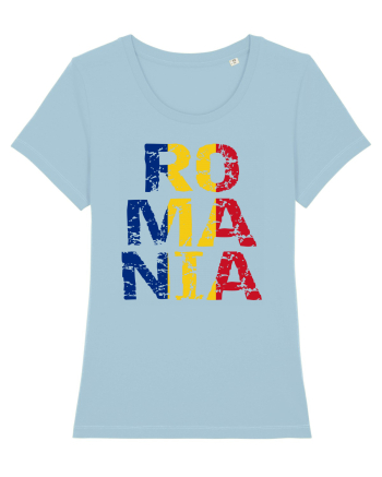 Romania 1 Decembrie 1918 Tricolor Sky Blue
