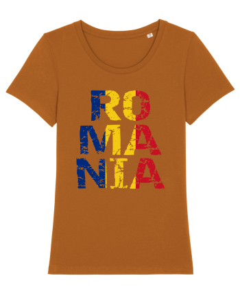 Romania 1 Decembrie 1918 Tricolor Roasted Orange