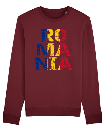 Romania 1 Decembrie 1918 Tricolor Burgundy