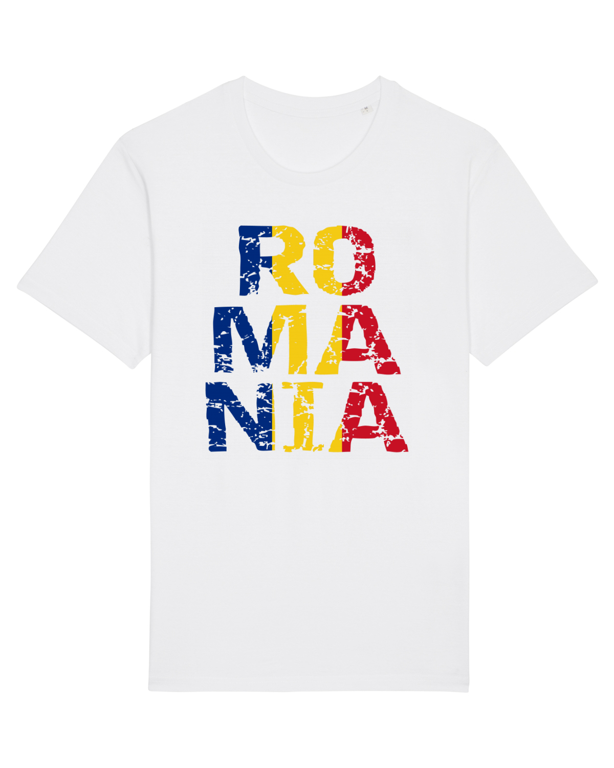 Tricou mânecă scurtă Unisex Rocker White