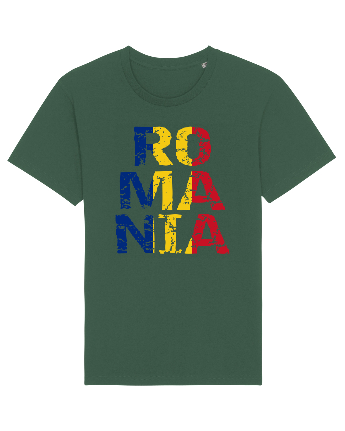 Tricou mânecă scurtă Unisex Rocker Bottle Green