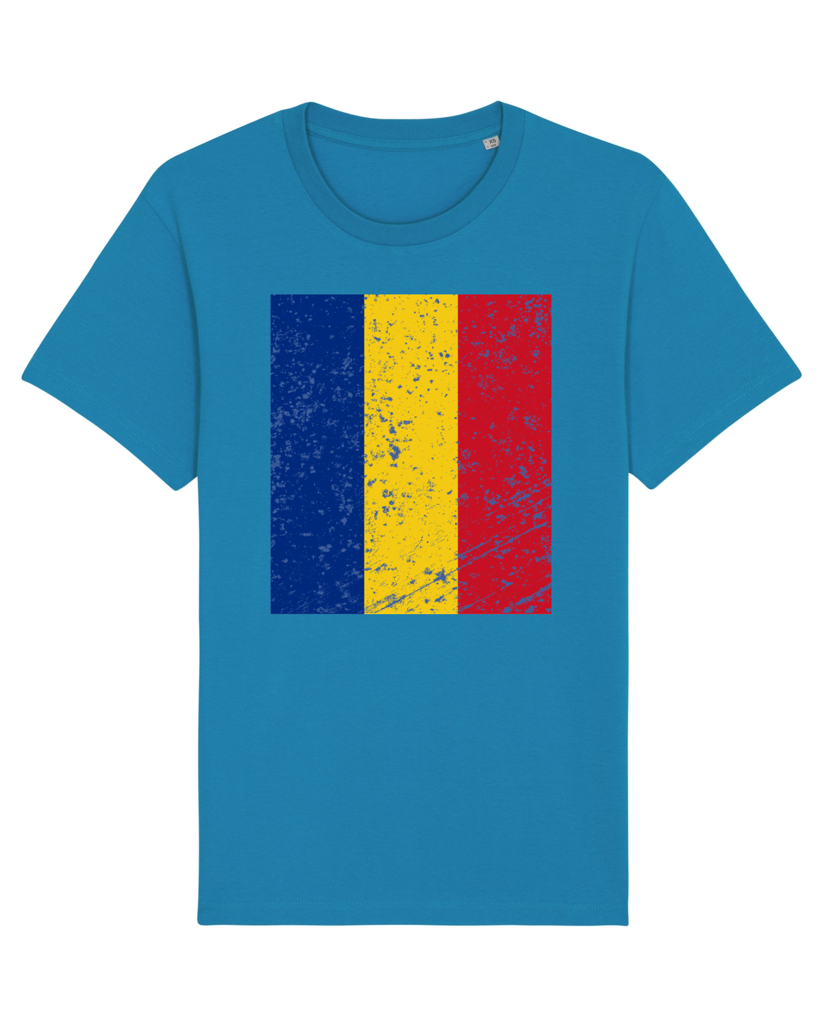 Tricou mânecă scurtă Unisex Rocker Azur