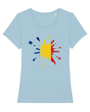 Romania 1 Decembrie 1918 Tricolor Sky Blue
