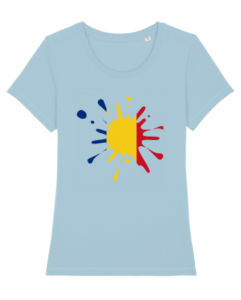 Romania 1 Decembrie 1918 Tricolor Sky Blue