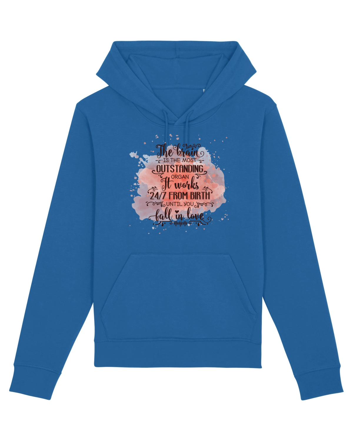 Hanorac Unisex Drummer Royal Blue