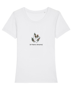 Love it! Tricou mânecă scurtă guler larg fitted Damă Expresser