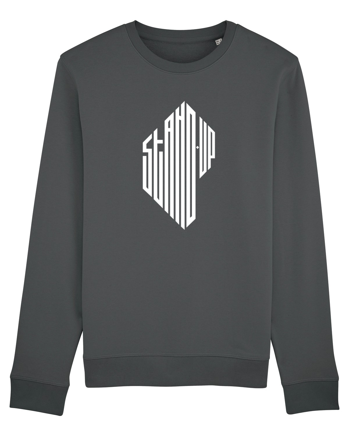 Bluză mânecă lungă Unisex Rise Anthracite