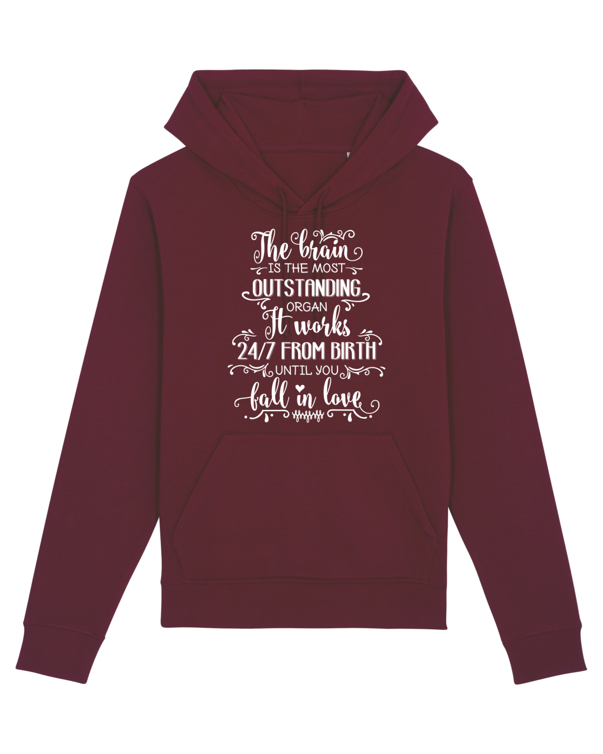 Hanorac Unisex Drummer Burgundy