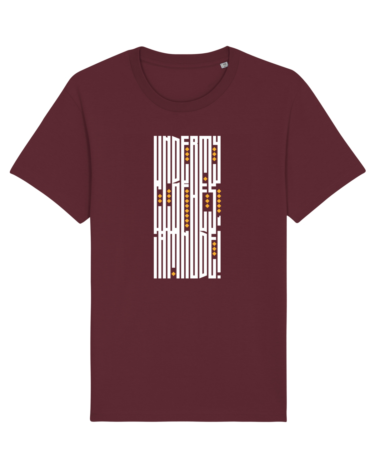 Tricou mânecă scurtă Unisex Rocker Burgundy