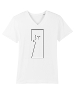 Sinele Tricou mânecă scurtă guler V Bărbat Presenter