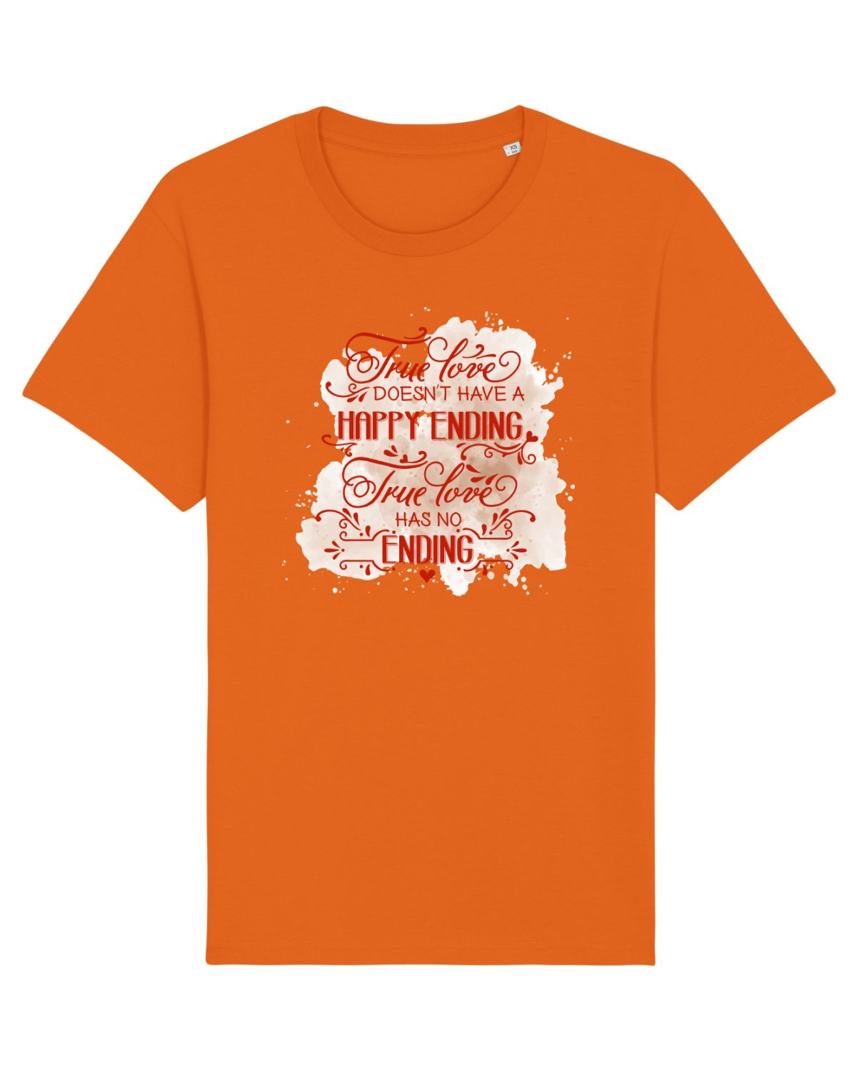 Tricou mânecă scurtă Unisex Rocker Bright Orange