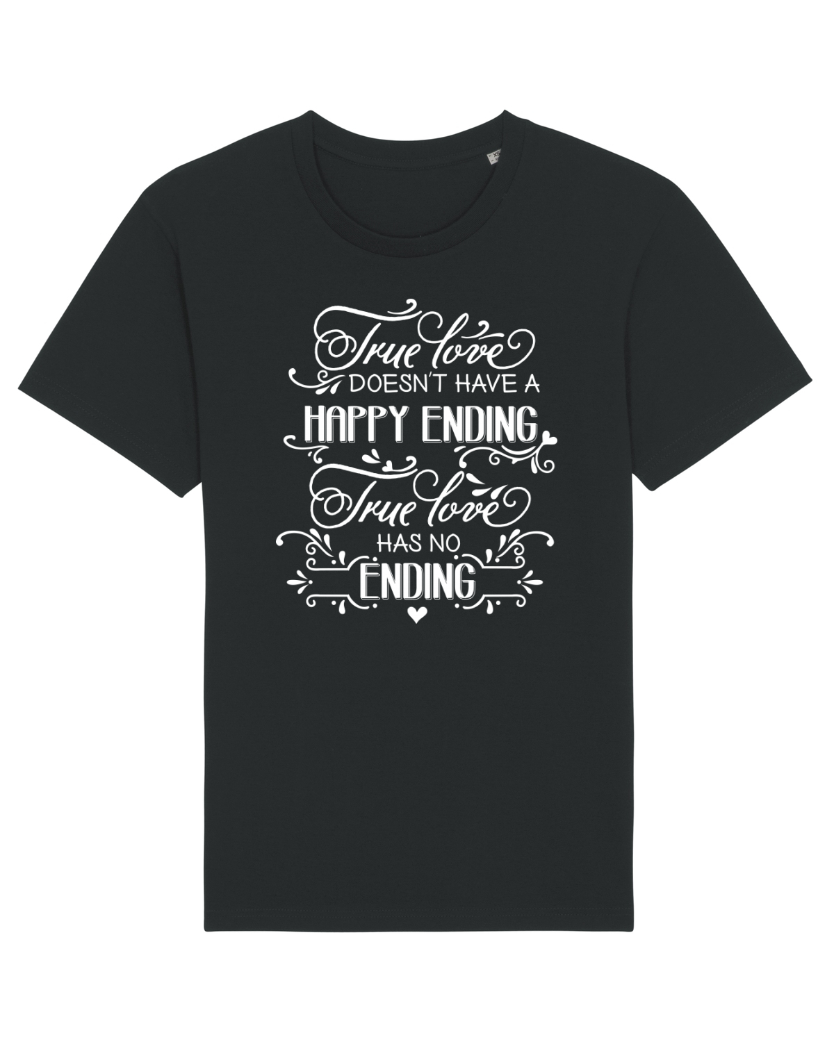 Tricou mânecă scurtă Unisex Rocker Black