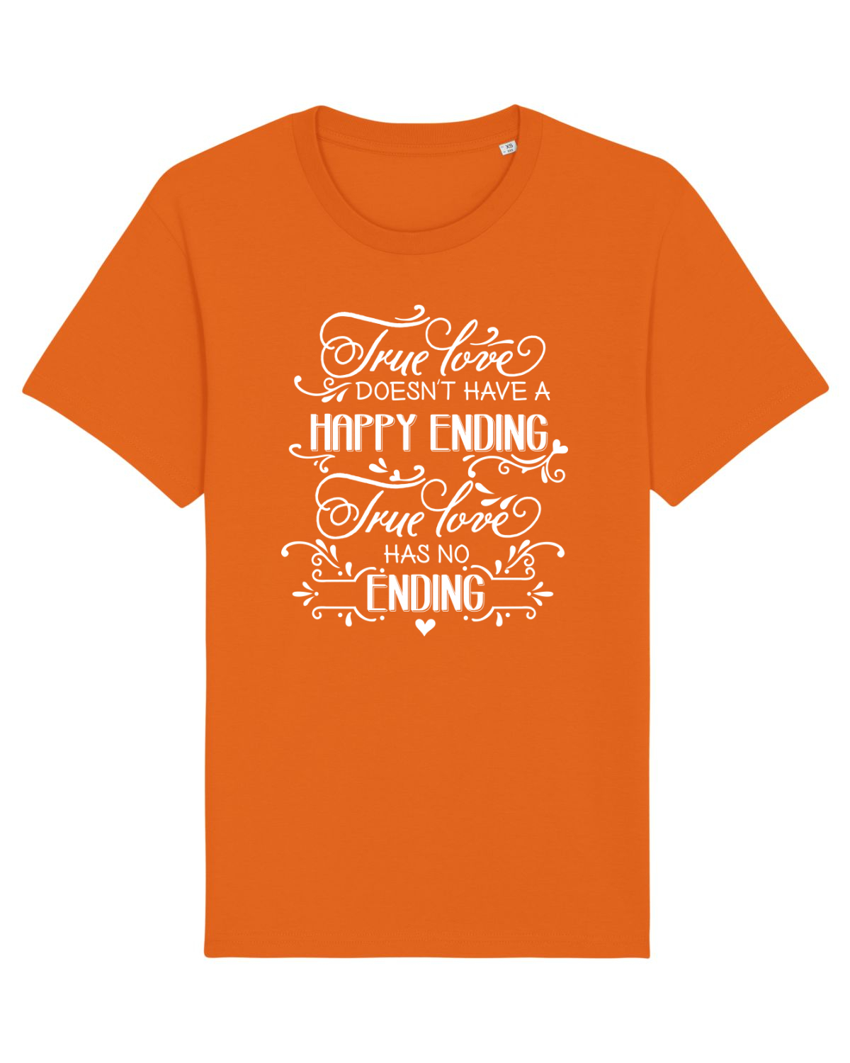 Tricou mânecă scurtă Unisex Rocker Bright Orange