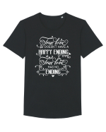 Dragoste fără sfărșit Tricou mânecă scurtă guler larg Bărbat Skater