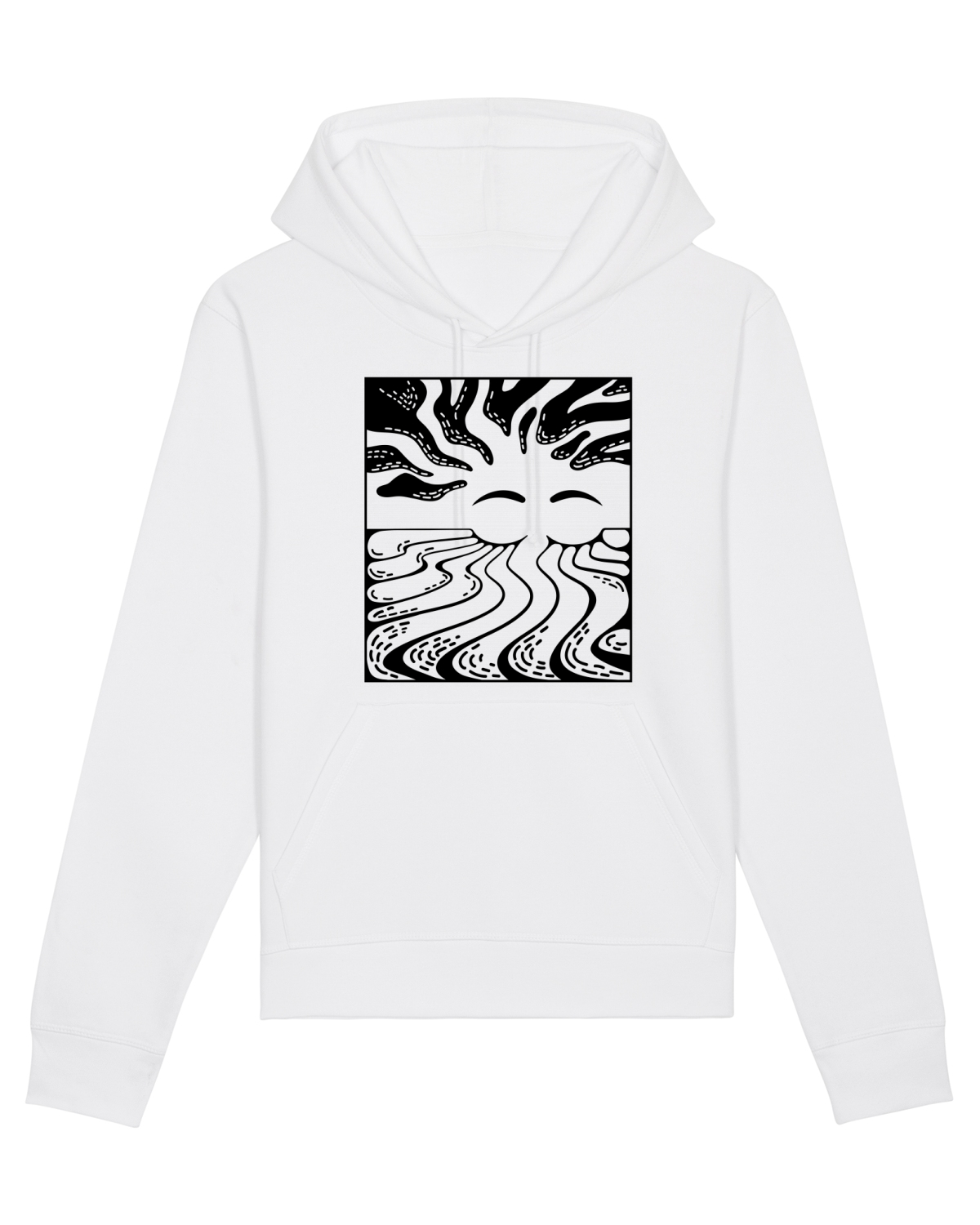 Hanorac Unisex Drummer White