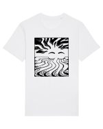 Priviri în mare Tricou mânecă scurtă Unisex Rocker