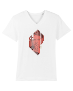 Stand-Up - Eddie Izzard Tricou mânecă scurtă guler V Bărbat Presenter