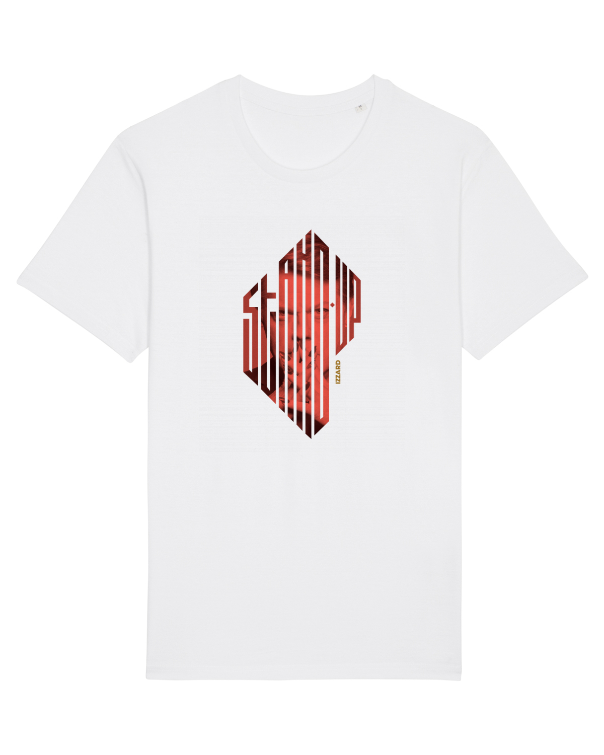 Tricou mânecă scurtă Unisex Rocker White