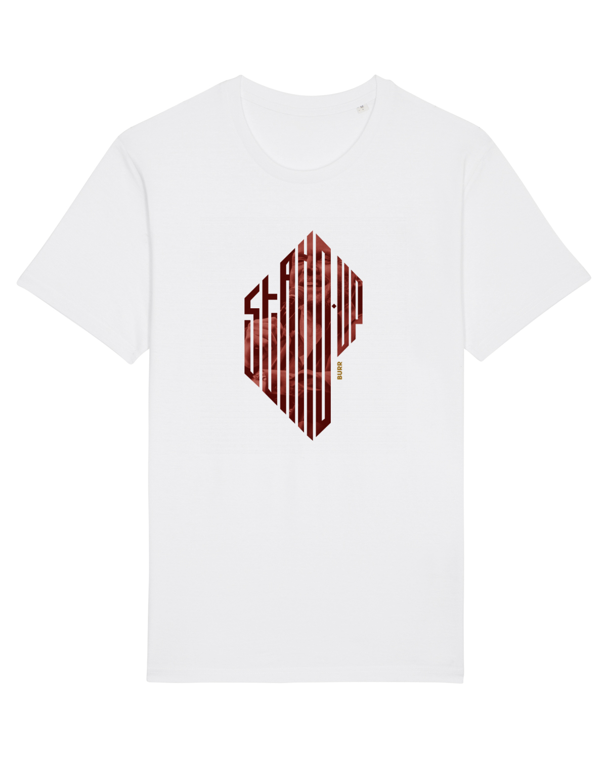 Tricou mânecă scurtă Unisex Rocker White