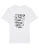 Mă îndrăgostesc doar de tine Tricou mânecă scurtă Unisex Rocker
