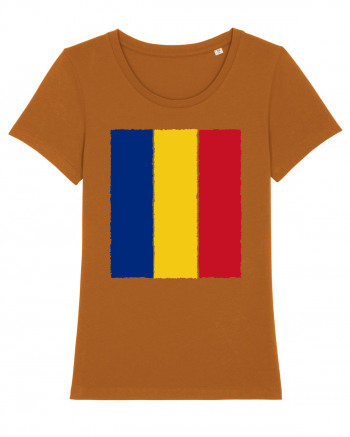 Romania 1 Decembrie 1918 Tricolor Roasted Orange