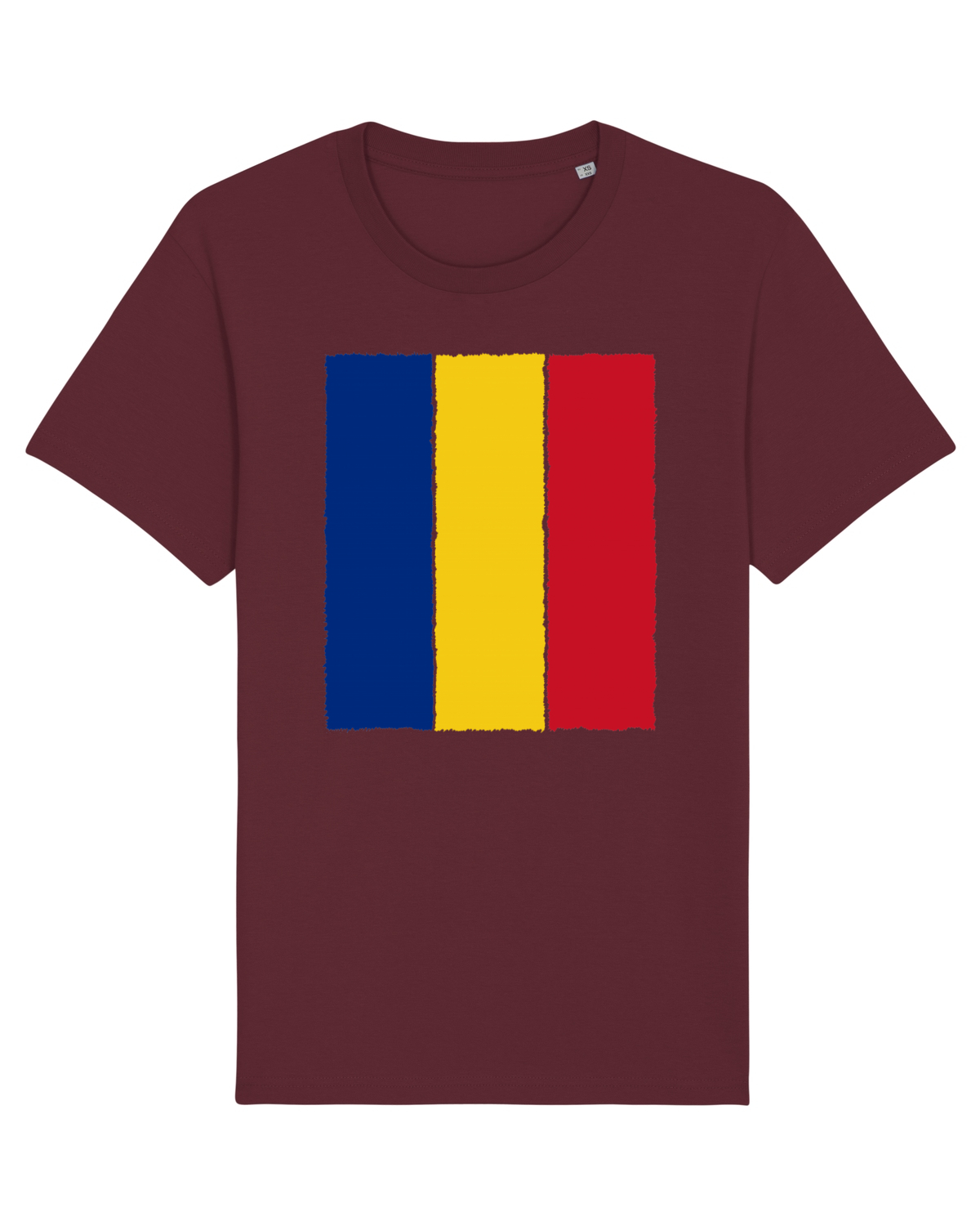 Tricou mânecă scurtă Unisex Rocker Burgundy