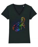 RGB Scorpion Tricou mânecă scurtă guler V Damă Evoker