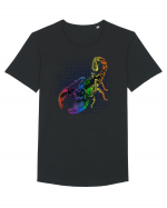 RGB Scorpion Tricou mânecă scurtă guler larg Bărbat Skater