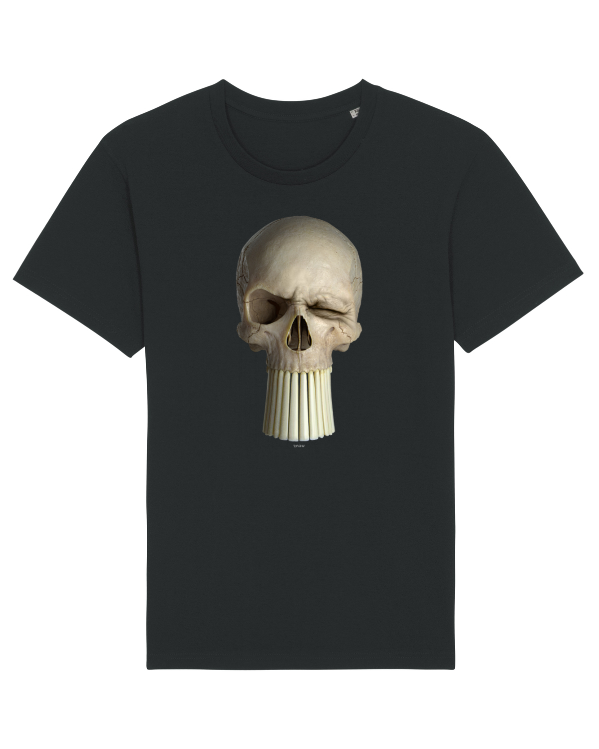 Tricou mânecă scurtă Unisex Rocker Black
