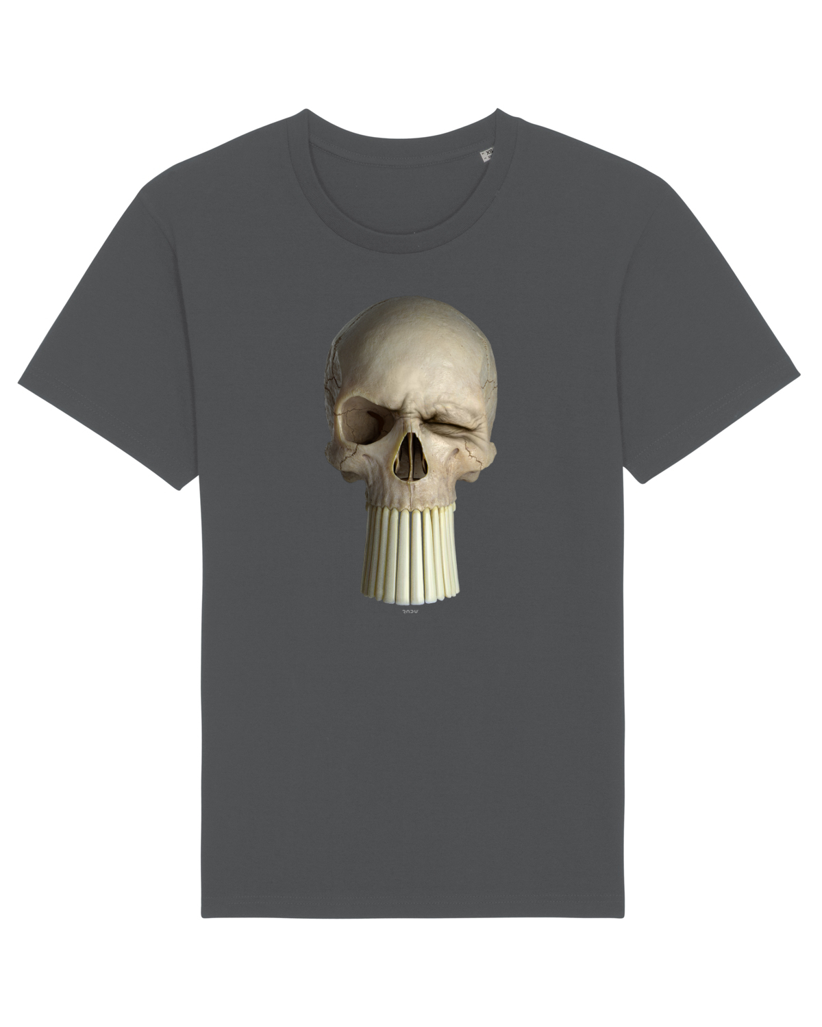 Tricou mânecă scurtă Unisex Rocker Anthracite
