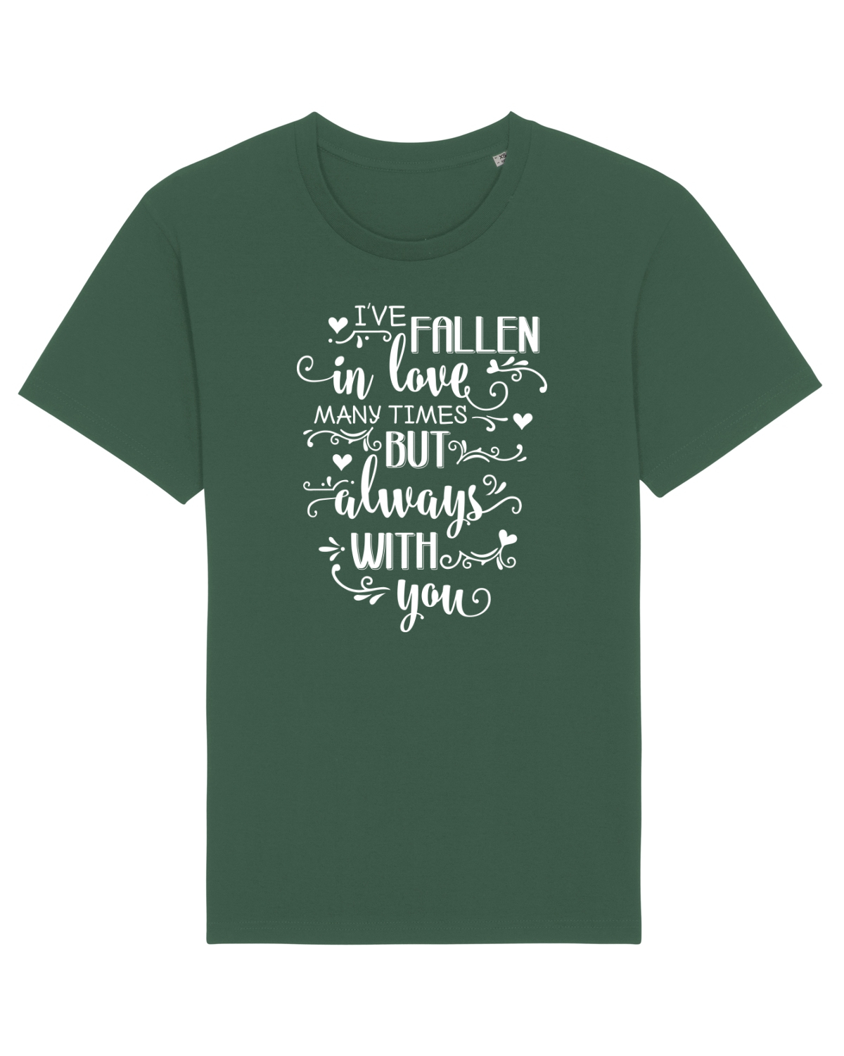 Tricou mânecă scurtă Unisex Rocker Bottle Green