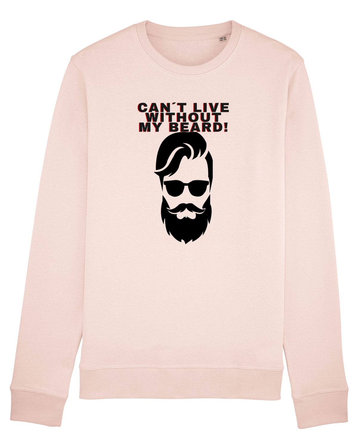 Bluză mânecă lungă Unisex Rise Candy Pink