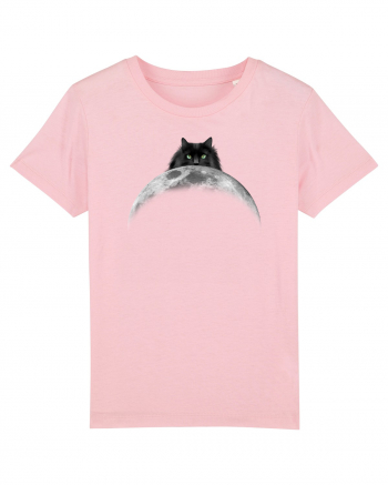 CatSide of the Moon Cotton Pink