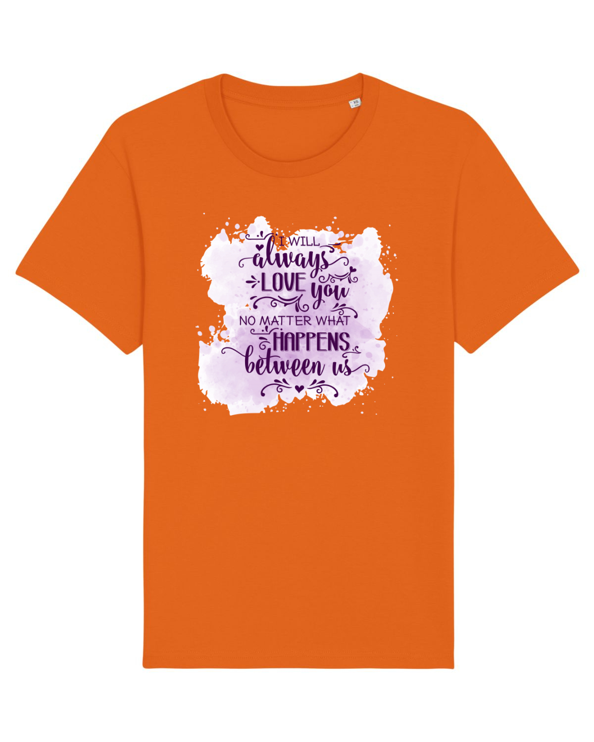 Tricou mânecă scurtă Unisex Rocker Bright Orange