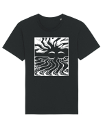 Priviri în mare Tricou mânecă scurtă Unisex Rocker