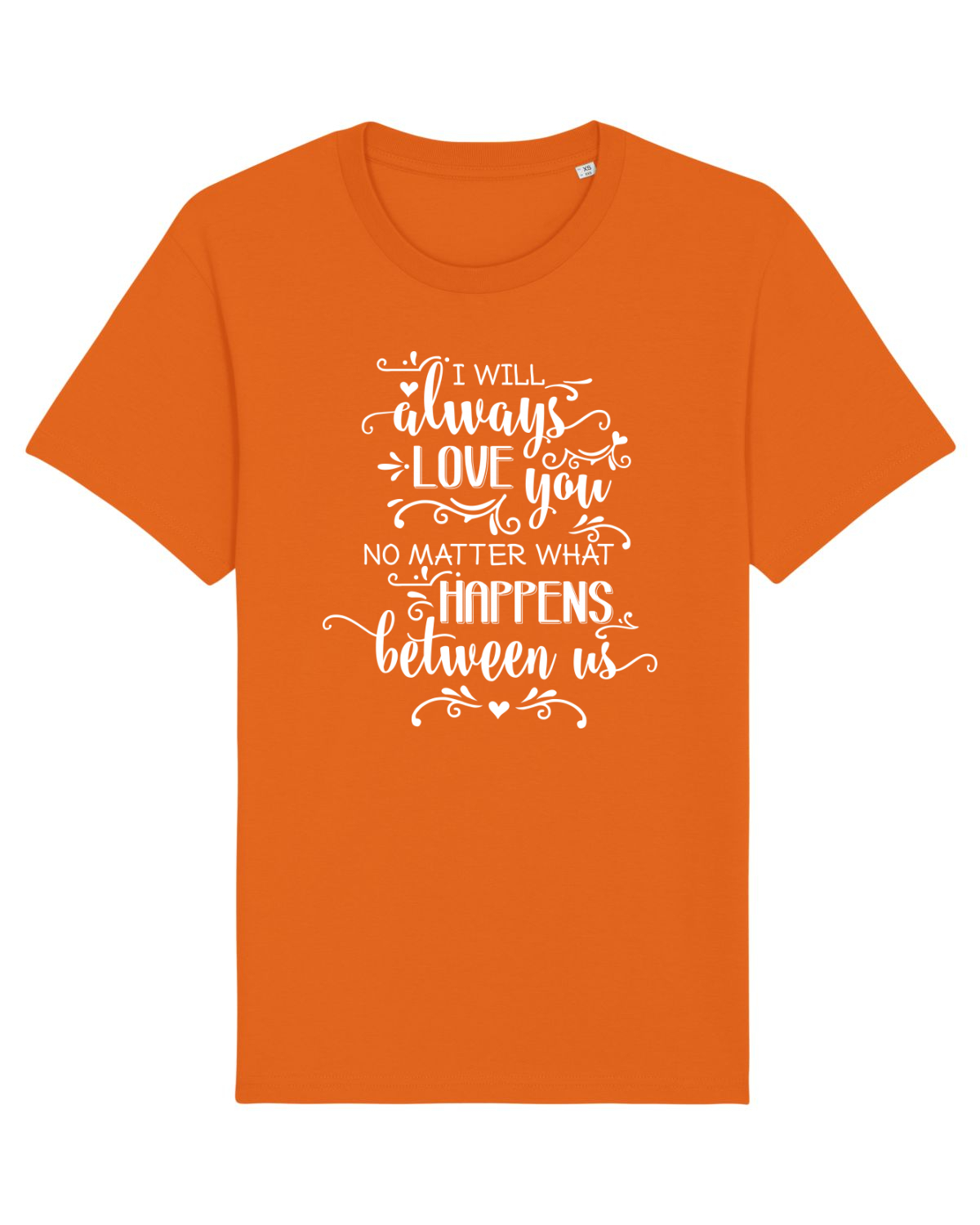 Tricou mânecă scurtă Unisex Rocker Bright Orange