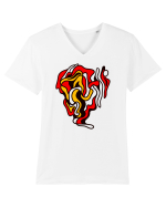 Culori Tricou mânecă scurtă guler V Bărbat Presenter