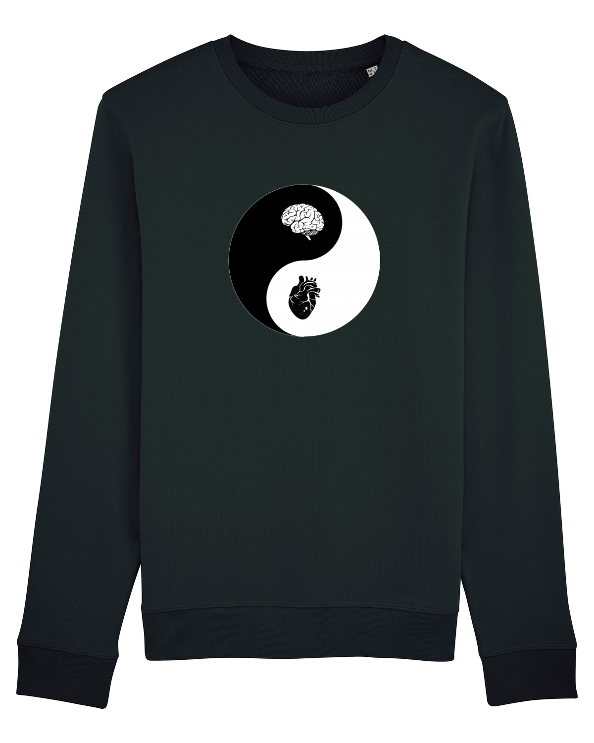 Bluză mânecă lungă Unisex Rise Black