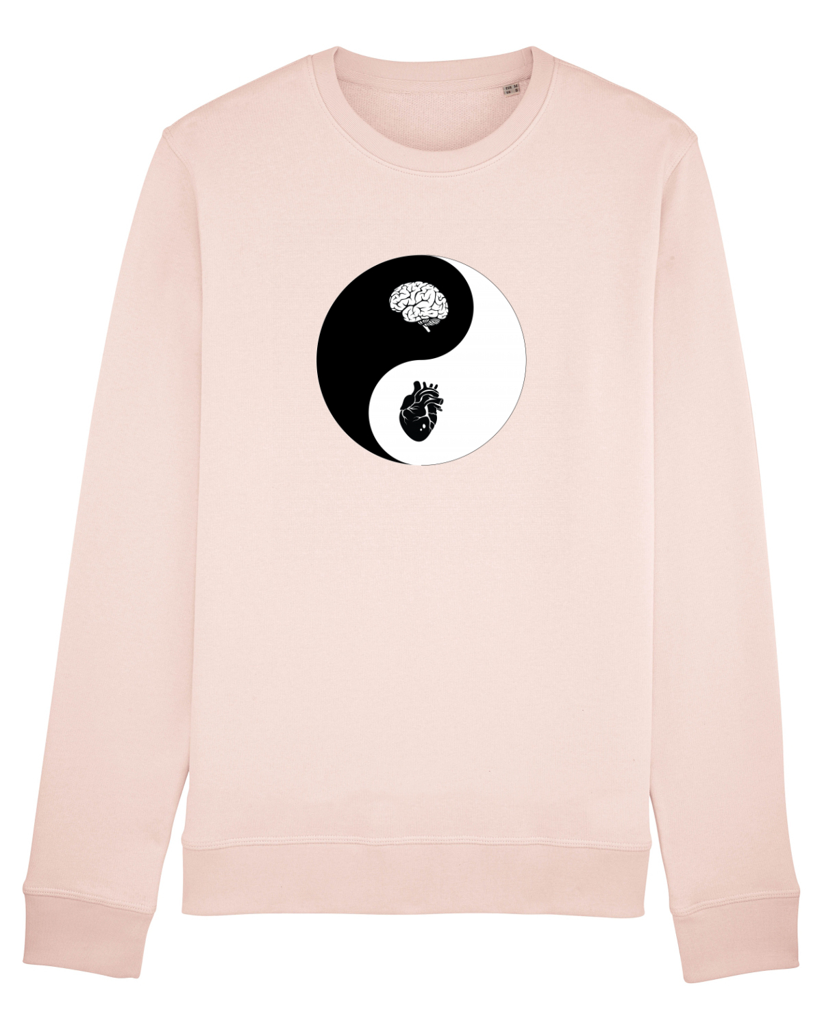 Bluză mânecă lungă Unisex Rise Candy Pink
