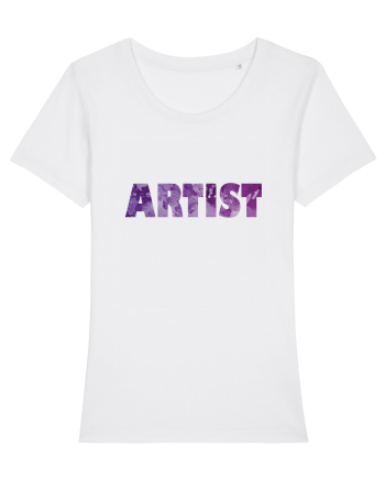 Purple ARTIST White