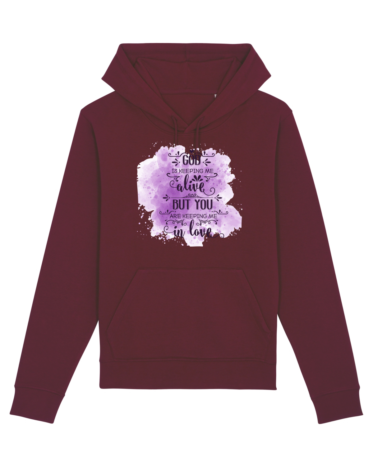 Hanorac Unisex Drummer Burgundy