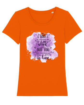 Tu mă ții îndrăgostit Bright Orange