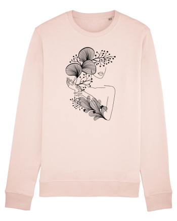 Silueta Floral Black Candy Pink