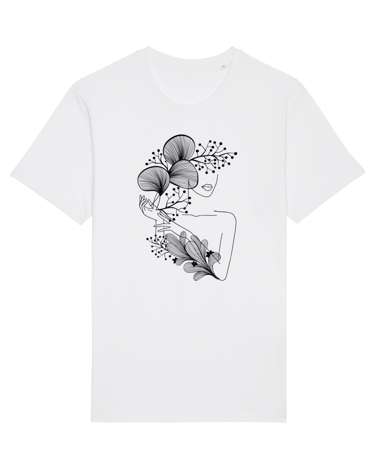 Tricou mânecă scurtă Unisex Rocker White