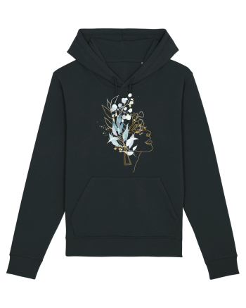 Floral Head Feminin Black