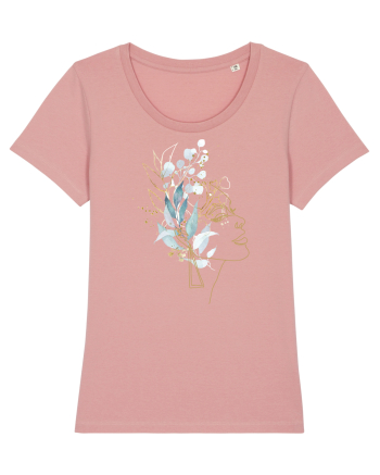 Floral Head Feminin Canyon Pink