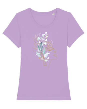 Floral Head Feminin Lavender Dawn