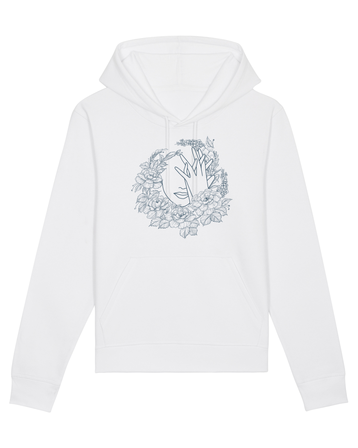 Hanorac Unisex Drummer White