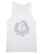 Blue Floral Feminin Maiou Bărbat Runs